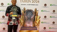 Raih Penghargaan Paritrana Award, Prof Zudan Ucapkan Terima Kasih ke Disnakertrans dan OPD yang Beri Perlindungan kepada Pekerja