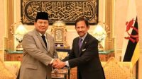 Prabowo Subianto Menhan RI Temui Sultan Brunai Darussalam, Bahas Bidang Pertahanan