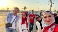 AKPERSI Melalui Ketua Divisi Hubungan International Tonton Langsung Pertandingan Timnas Indonesia Vs Bahrain