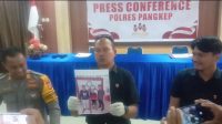 Polres Pangkep Menggelar Press Release Terkait Tindakan Penganiayaan