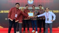 KPU Kabupaten Gowa Menerima Penghargaan Dari KPU RI Sebagai KPU Dengan Indeks Partisipasi Pemilu Tahun 2024 Dengan Nilai Tertinggi Sebesar 83,28%