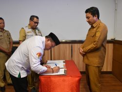 Disdukcapil dan Kemenag Sepakat Teken Perjanjian Kerja Sama : Percepat Layanan Kependudukan bagi Pengantin