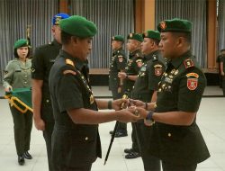 Danrem 091/ASN Pimpin Sertijab Dandim Kutai Kartanegara dan Bontang.