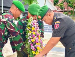 Momentum HJK ke-80, Kasrem 091/ASN Pimpin Langsung Ziarah Makam