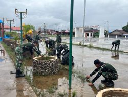 “Kerjasama Padu: Satgas Yonif 123/Rajawali dan Masyarakat Laksanakan Karya Bhakti” 