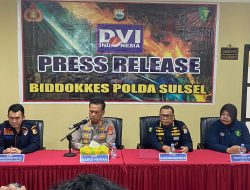 Biddokkes Polda Sulsel Tentang Penanganan Korban Laka Pesawat ATR 42-500