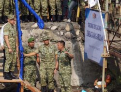 Danrem 084/Bhaskara Jaya Hadiri Ground Breaking Jembatan Kalianak Surabaya