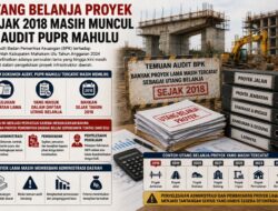 Catatan Fajar King : Utang Belanja Proyek Sejak 2018 Masih Muncul di Audit PUPR Mahulu