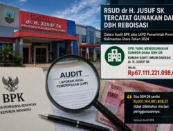 Catatan Papaking : RSUD dr H. Jusuf SK Tercatat Gunakan Sumber Dana DBH DR dalam LHP BPK