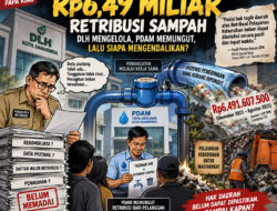 Catatan Papa King: Rp6,49 Miliar Retribusi Sampah, DLH Mengelola, Pdam Memungut, Lalu Siapa Mengendalikan?